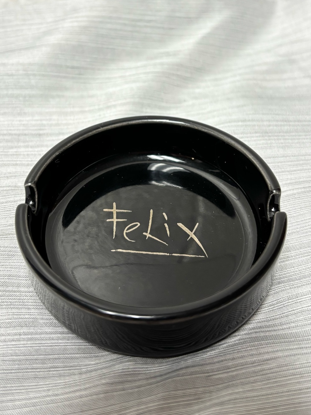 Vintage Felix Restaurant The Peninsula Hong Kong Ashtray Philippe Starck 1990s